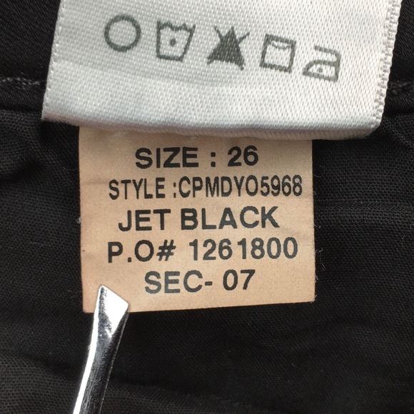 💙Joe’s Jeans Coated Black Skinny Ankle Jean Size 26x27 - Picture 9 of 13